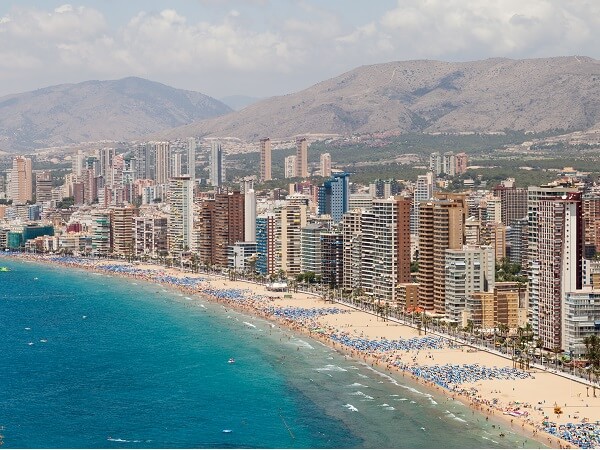 Benidorm weer in january